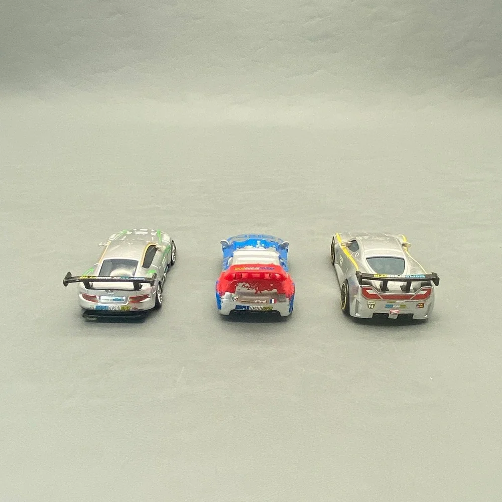 Disney Cars Diecast Lot Silver Nigel Gearsley Raoul CaRoule Shu Todoroki